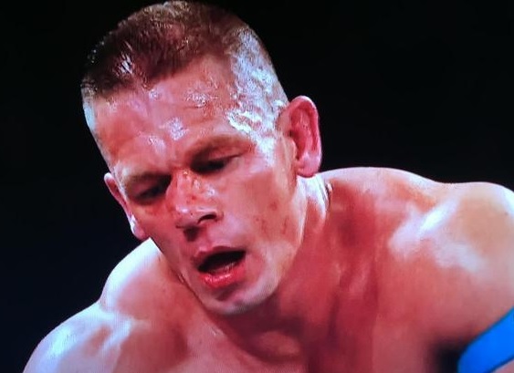 John Cena suffers Broken Nose on RAW match