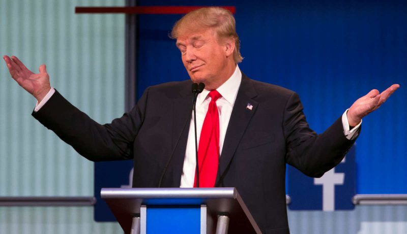 Donald Trump is a Pro Wrestling Type Heel in The GOP Debate