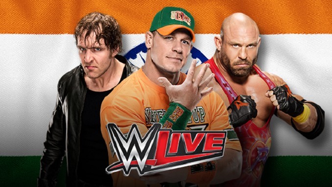 WWE Tour of India January 2016 Match card updates