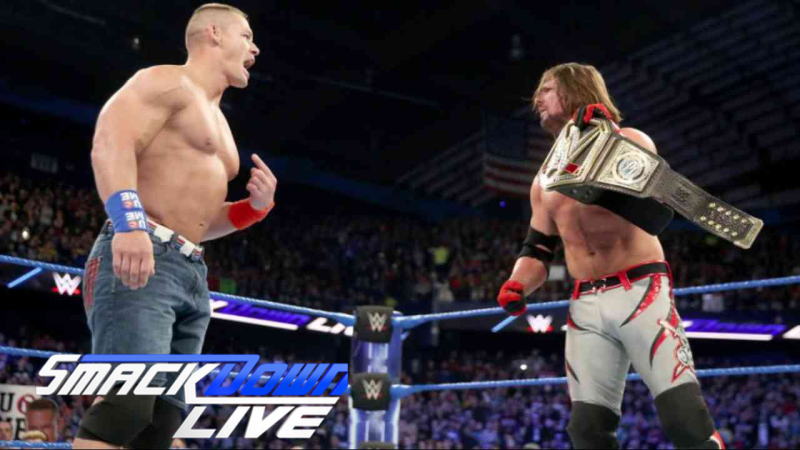 John Cena to face AJ Styles at Royal Rumble 2017 | WWE SDLive