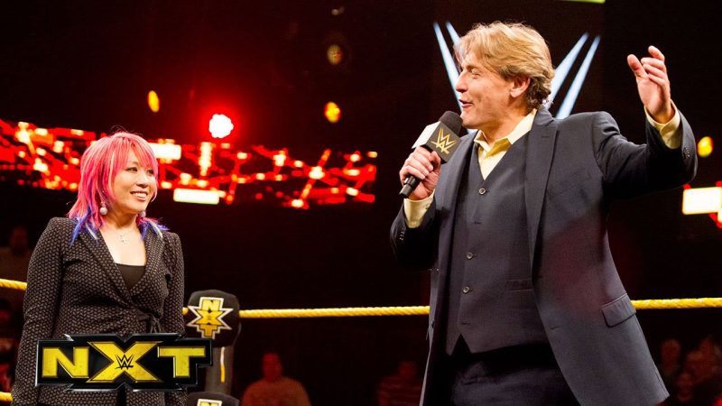 Asuka On Top of WWE NXT