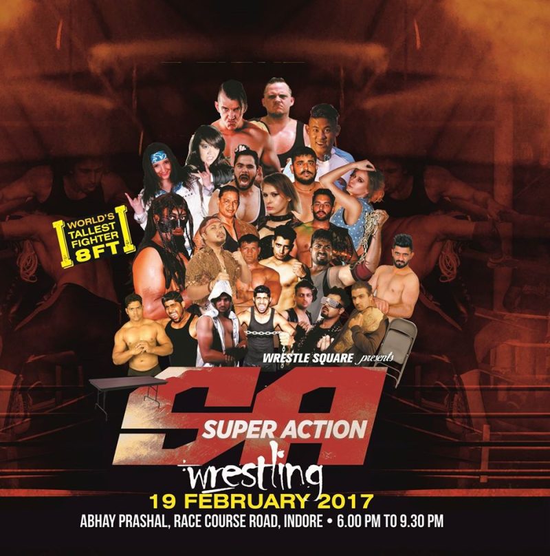Wrestle Square: Super Action Wrestling Full Card