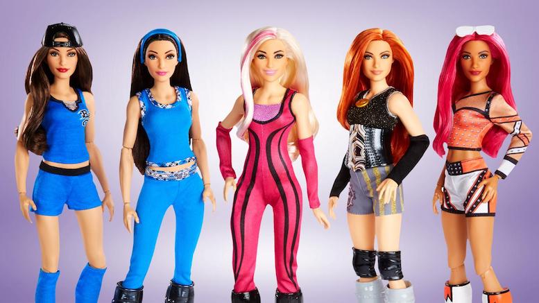 WWE’s Four Horsewomen React To New Dolls, Product Line For Girls