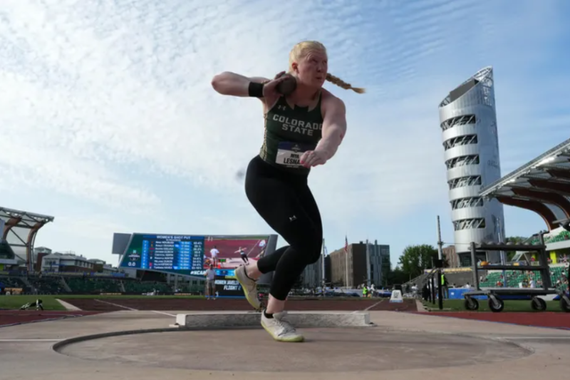 Mya Lesnar’s NCAA Shot Put Triumph: A Legacy Reborn