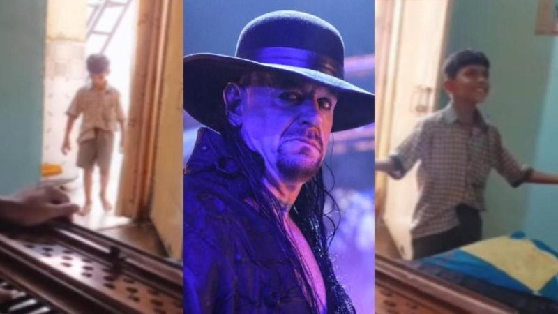 Desi Dad Recreates The Undertaker’s WWE Entrance For Son — Internet Can’t Get Enough!