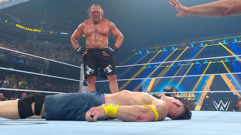 Brock Lesnar Crushes John Cena, AJ Lee Returns, Cody Rhodes Stays Champion