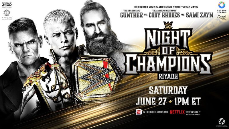 WWE Night Of Champions Results – June 27, 2026