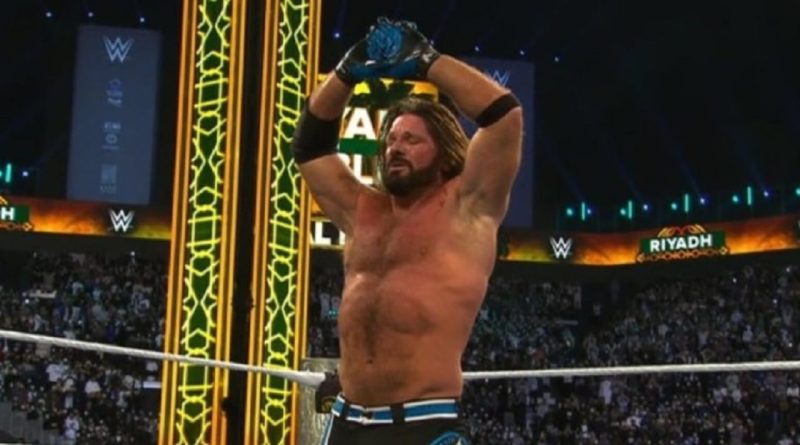 In Saudi Arabia, AJ Styles Addresses WWE Retirement Clash Being Held