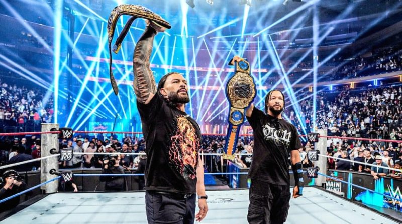 Seth Rollins Crashes Roman Reigns And Jalen Brunson Celebration