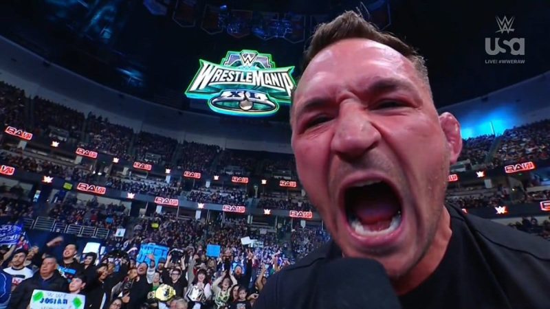 At WWE Performance Center, UFC Star Michael Chandler Spotted