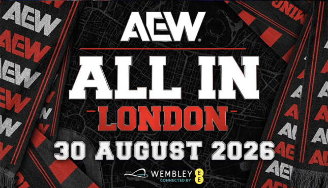 Updated Lineup For AEW All In: London 2026
