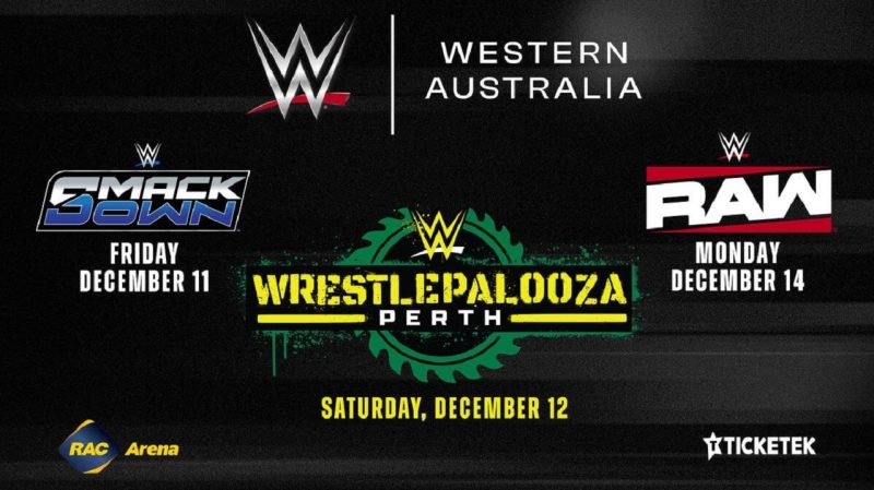 WWE WrestlePalooza: Perth Set For This December